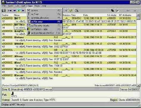 Acronis DiskEditor  NTFS boot-